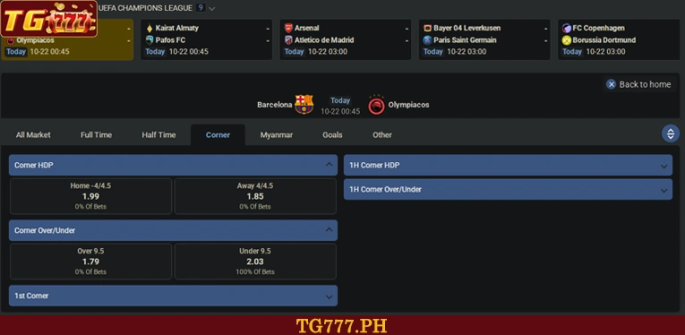 guide to win corner betting soccer