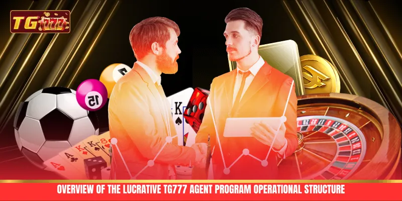 Overview of the lucrative TG777 agent program operational structure Overview of the lucrative TG777 agent program operational structure